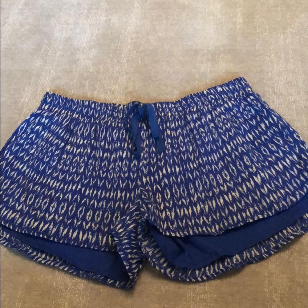 Printed Soft Joie Drawstring Shorts - image 1